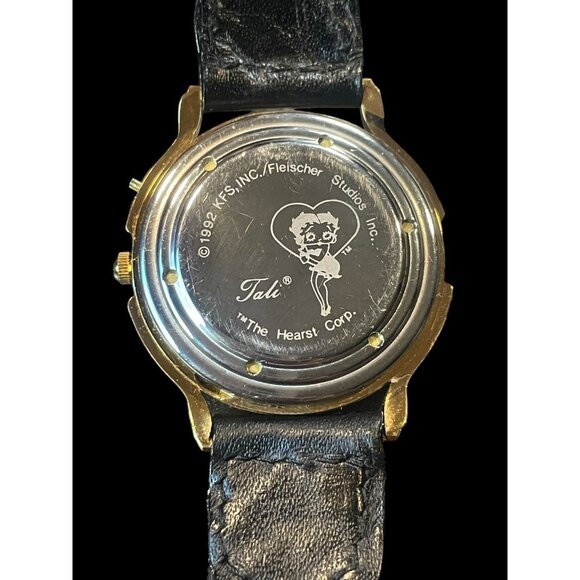 Rare 1992 KFS INC./Fleischer Studios Inc. Tali Betty Boop Watch New Battery - Picture 2 of 4